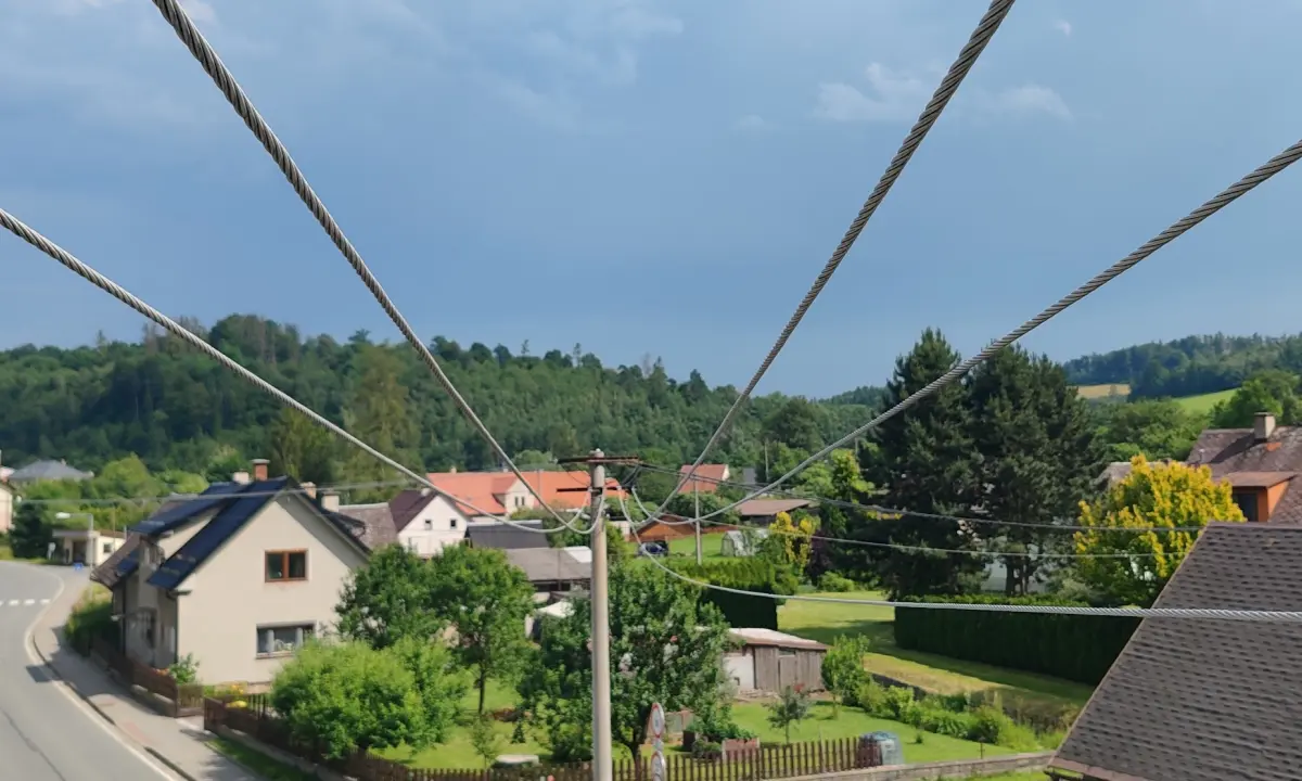 Výměna AlFe vedení po vychřici